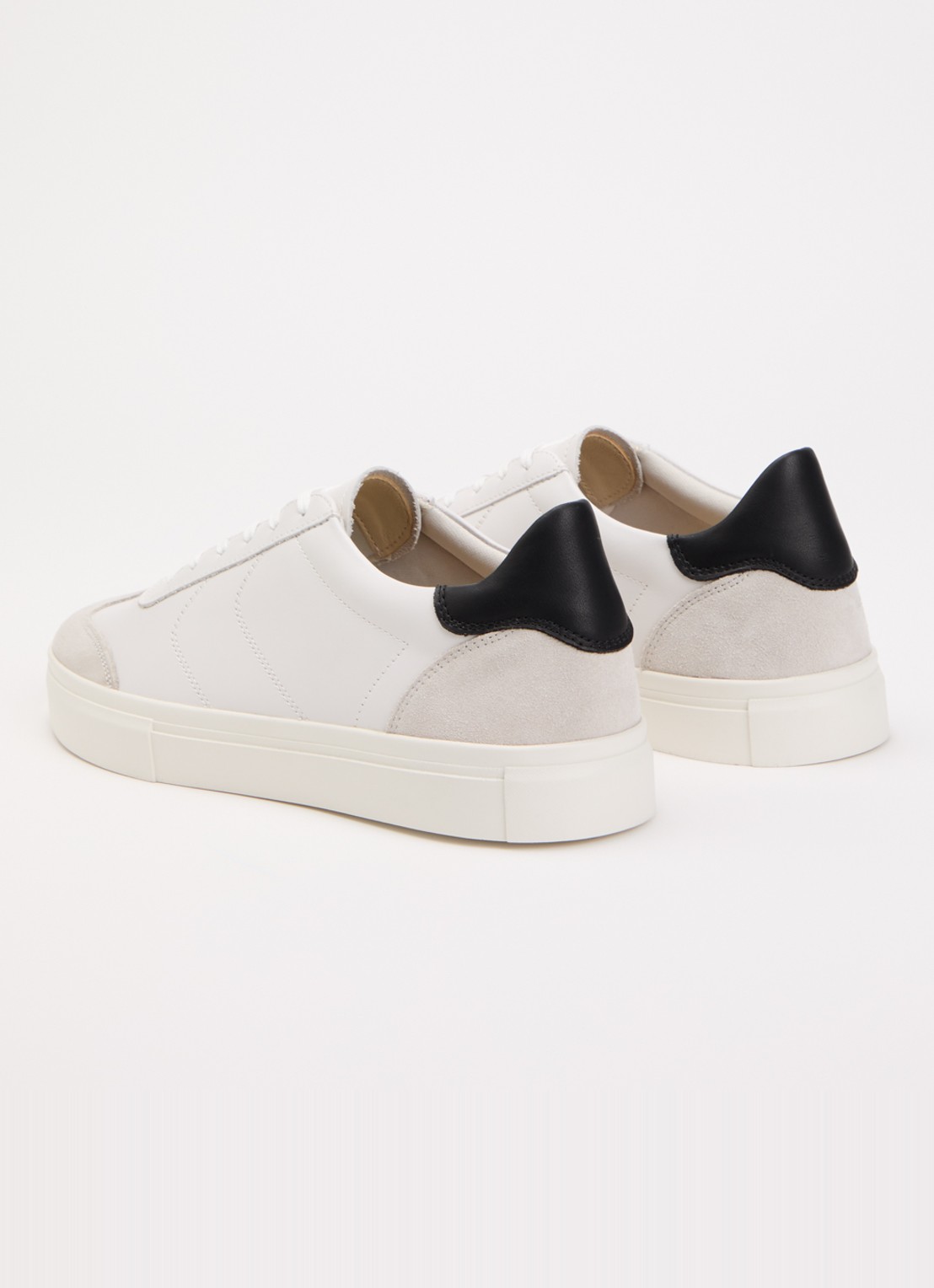 Vagabond Shoemakers Cody sneaker van leer met details van suède - achterkant 6 wit