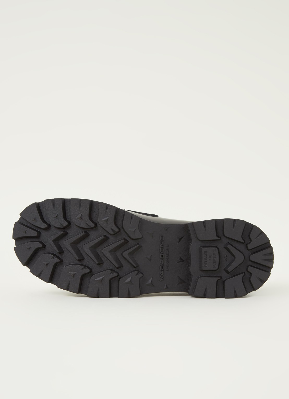 Vagabond Shoemakers Cosmo 2.0 loafer van leer - detail 4 zwart