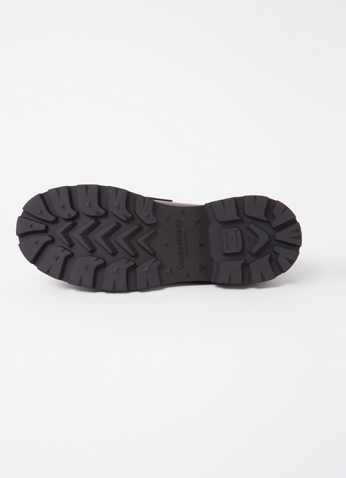 Vagabond Shoemakers Cosmo 2.0 loafer van leer - detail 4 bordeauxrood