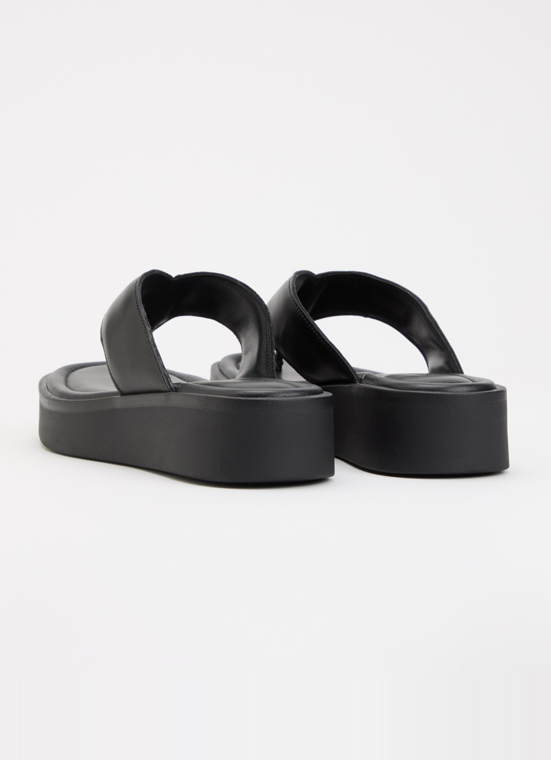 Vagabond Shoemakers Danya slippers van leer - achterkant 5 zwart