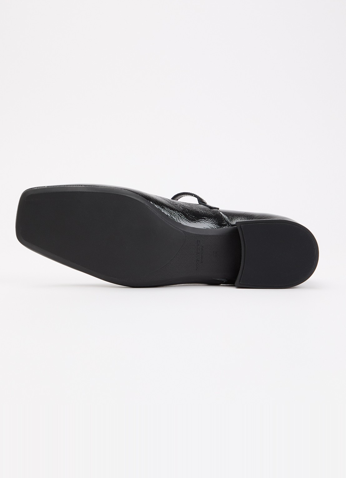 Vagabond Shoemakers Debbi Mary Jane pump van leer met lakfinish - detail 6 zwart