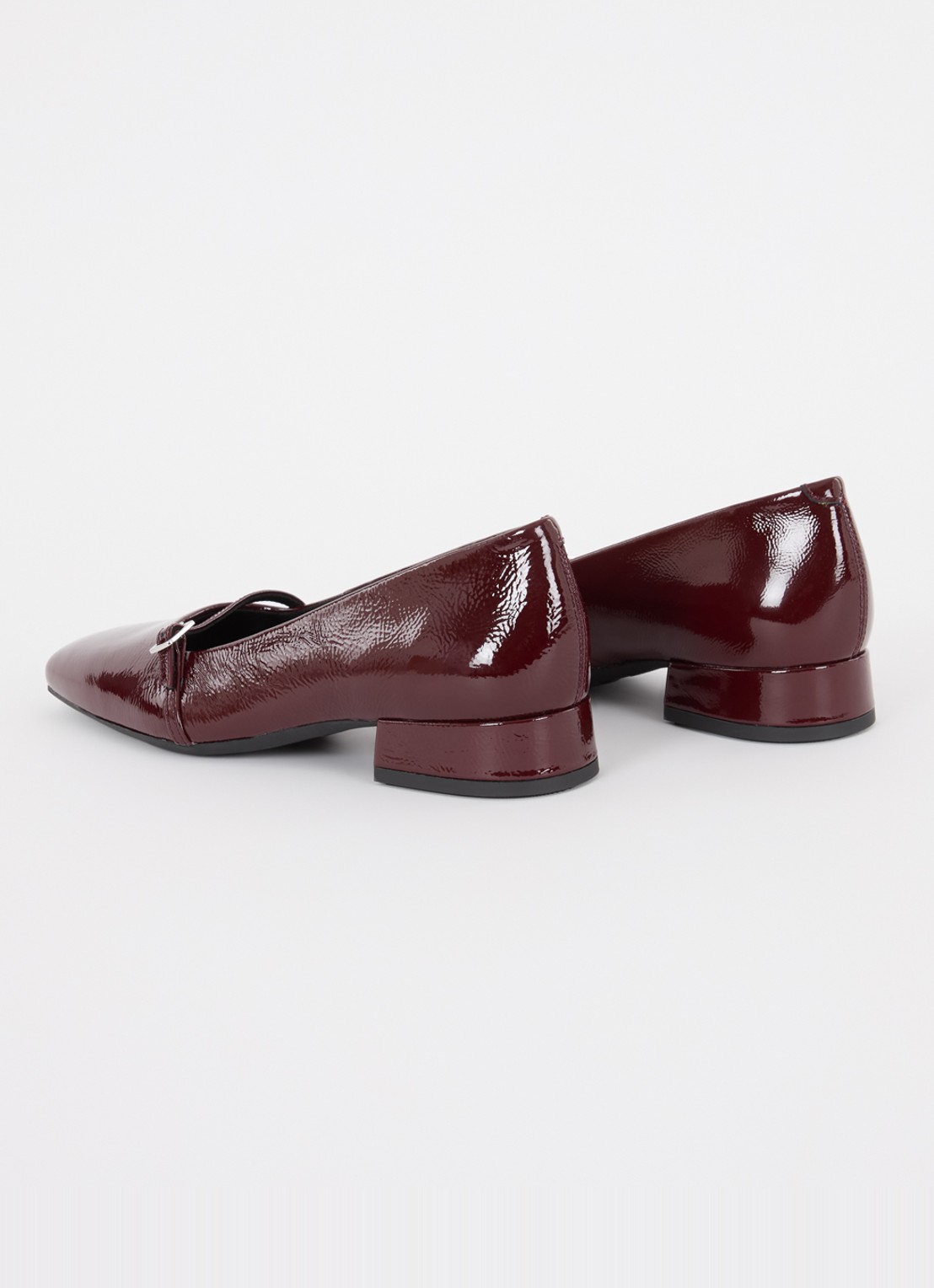 Vagabond Shoemakers Debbi pump van lakleer - achterkant bordeauxrood