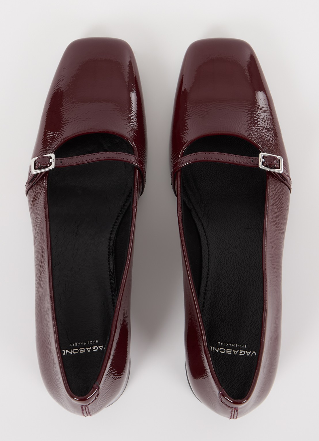 Vagabond Shoemakers Debbi pump van lakleer - detail 5 bordeauxrood