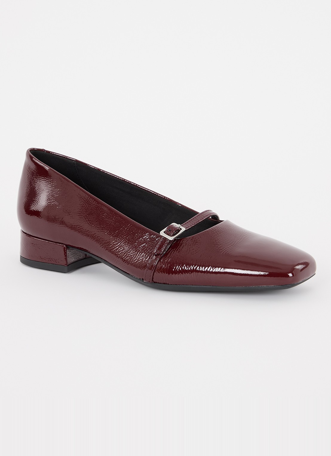 Vagabond Shoemakers Debbi pump van lakleer - voorkant 2 bordeauxrood