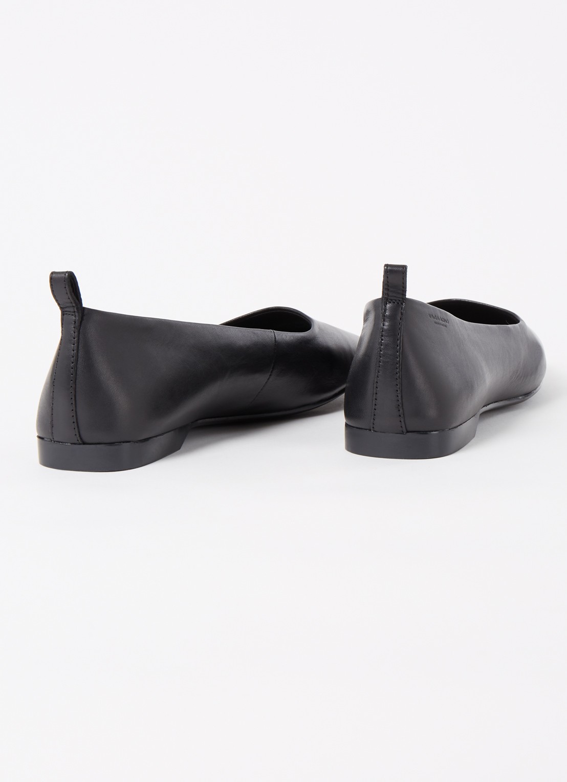 Vagabond Shoemakers Delia ballerina van leer - detail 2 zwart