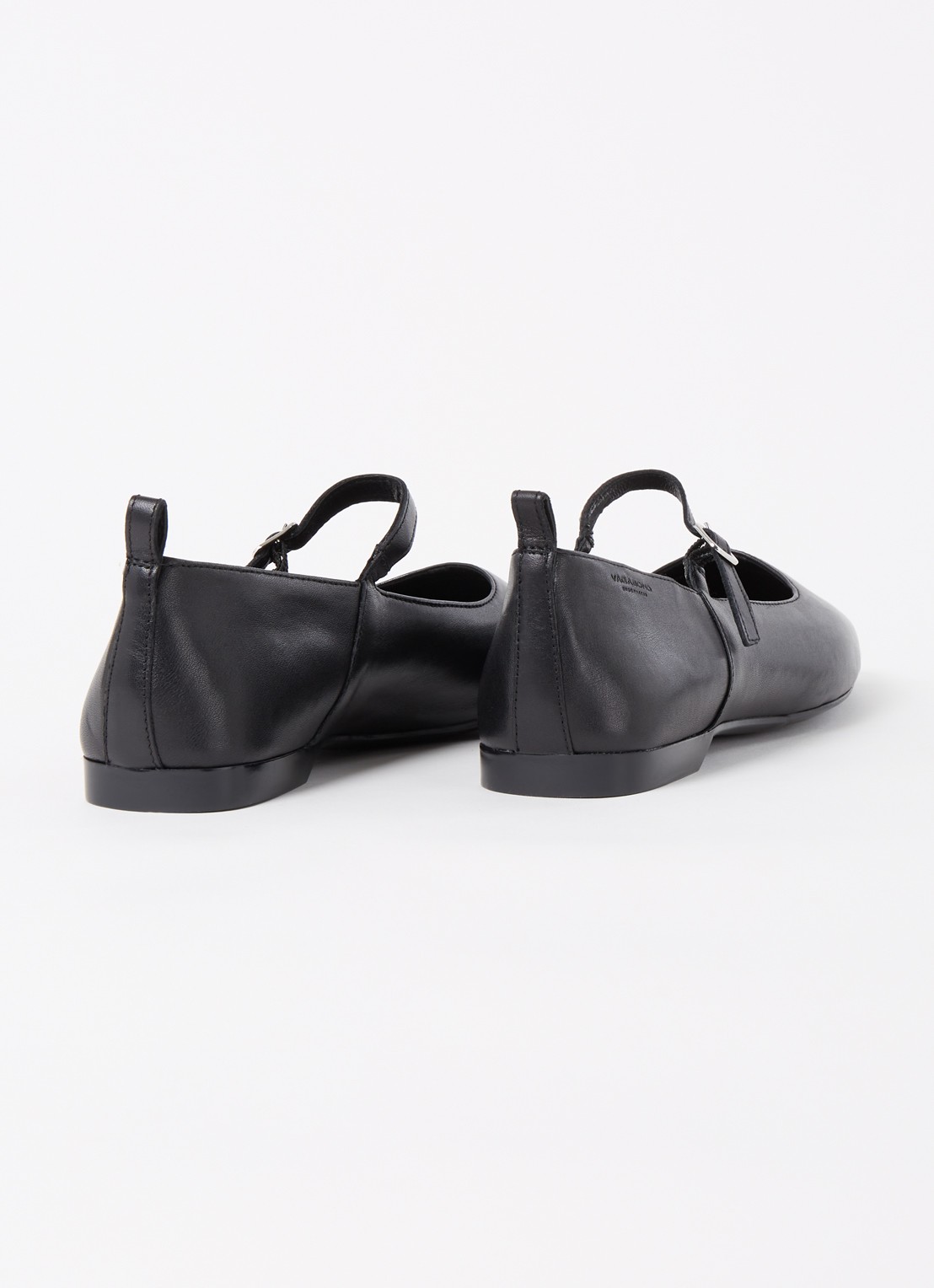 Vagabond Shoemakers Delia ballerina van leer - detail 2 zwart