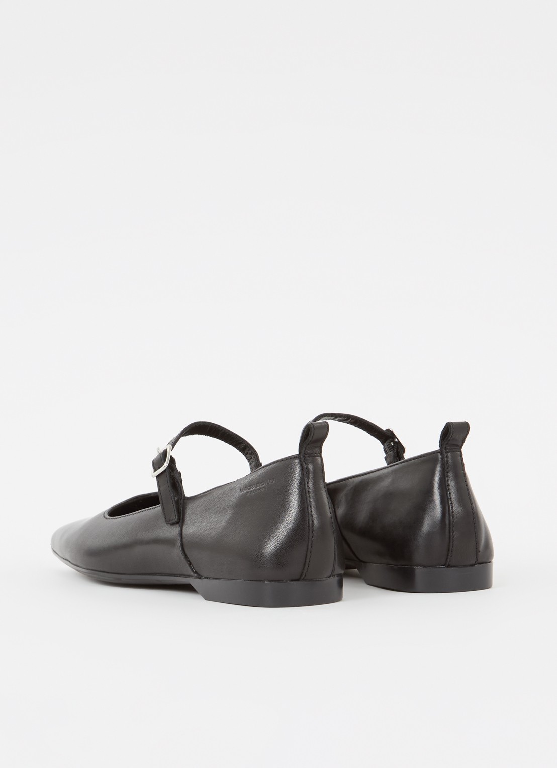 Vagabond Shoemakers Delia ballerina van leer - achterkant 6 zwart