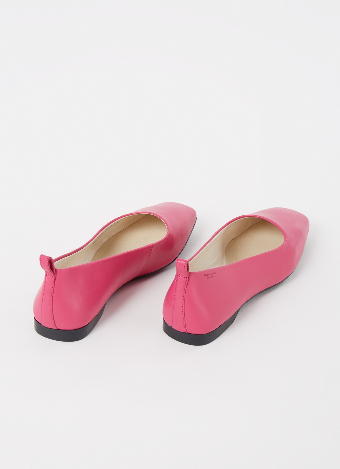 Vagabond Shoemakers Delia ballerina van leer - detail 2 fuchsia