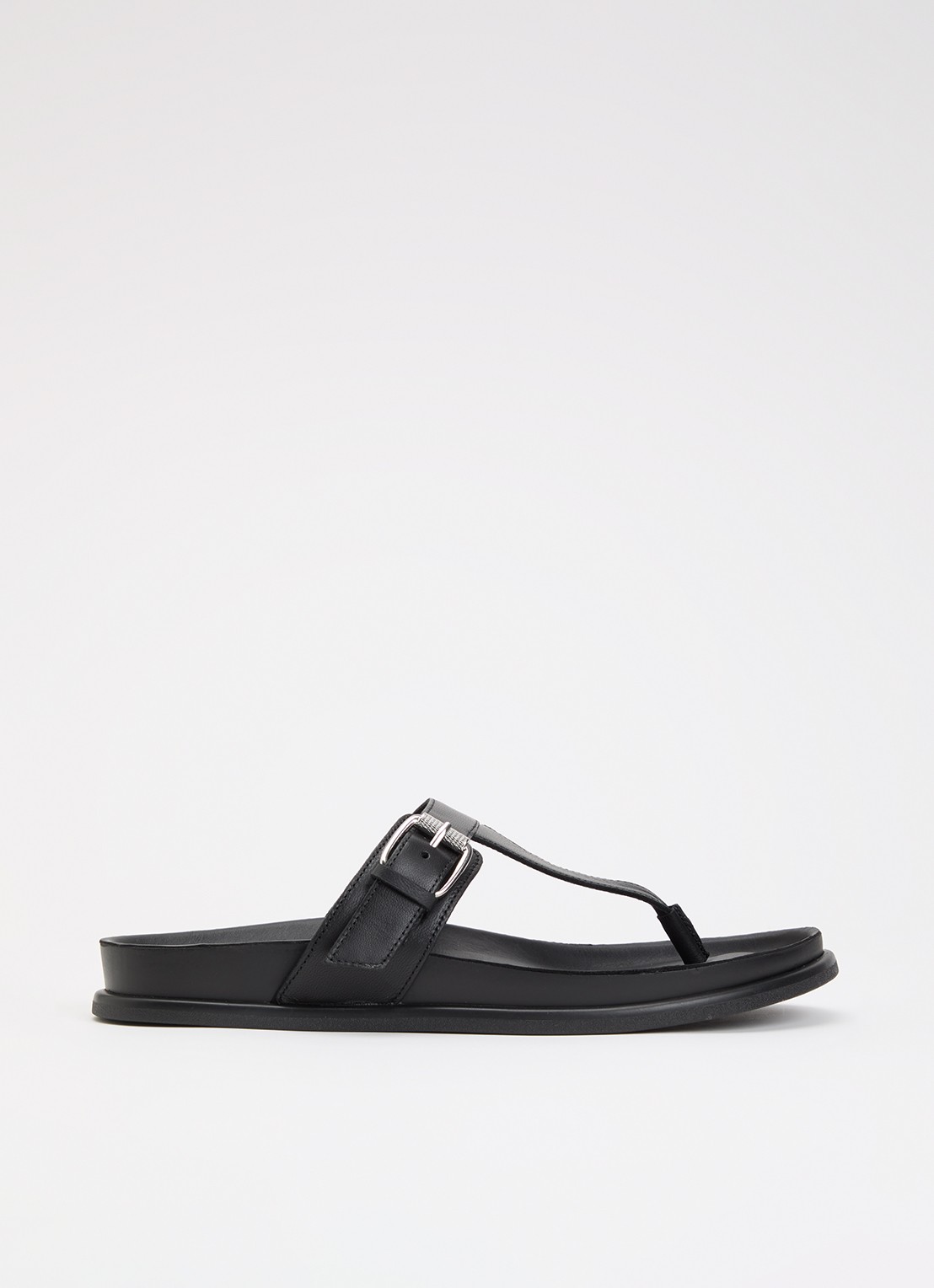 Vagabond Shoemakers Effie slipper van leer - voorkant 5 zwart