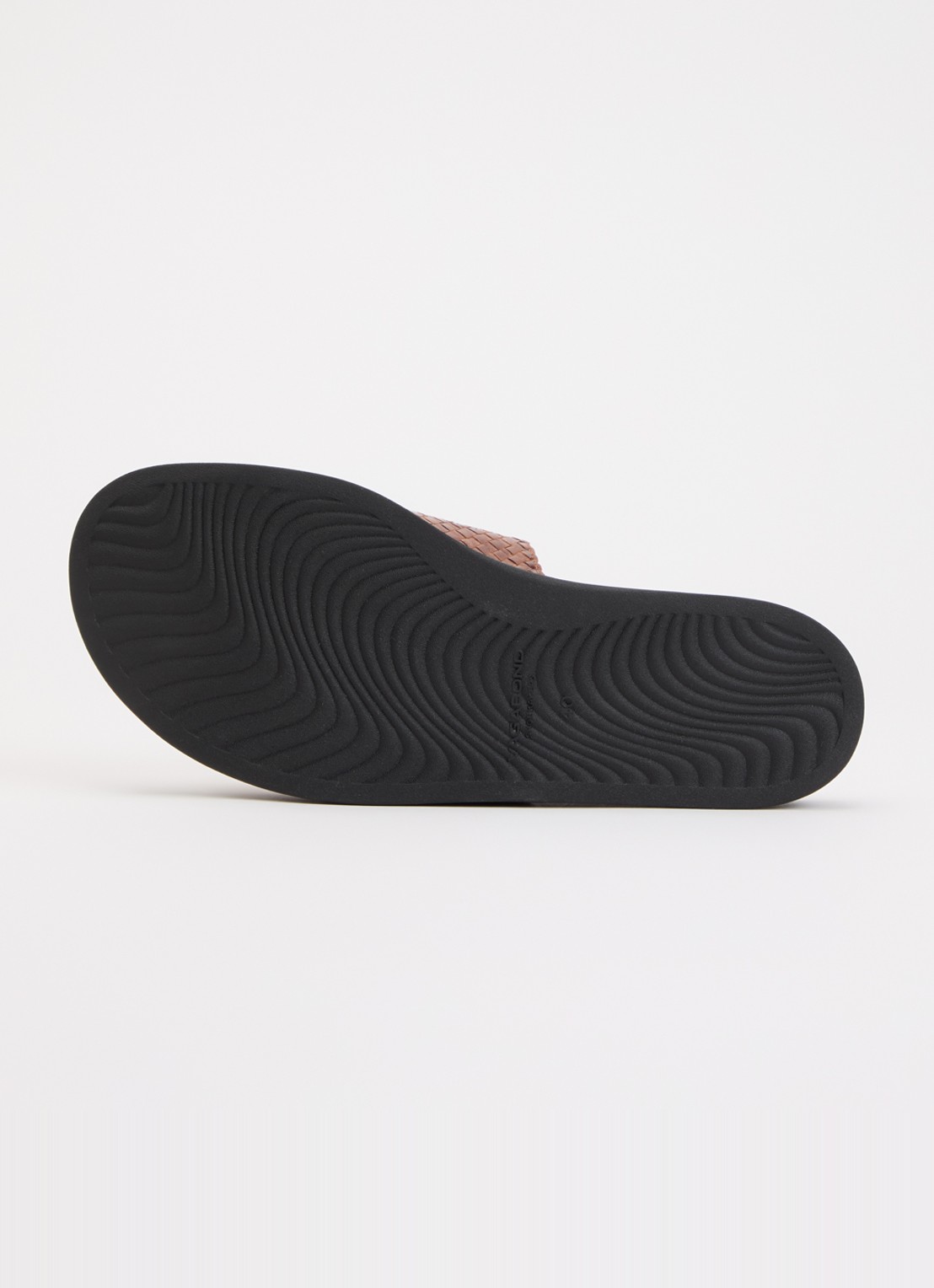 Vagabond Shoemakers Effie slipper van leer - detail 3 cognac