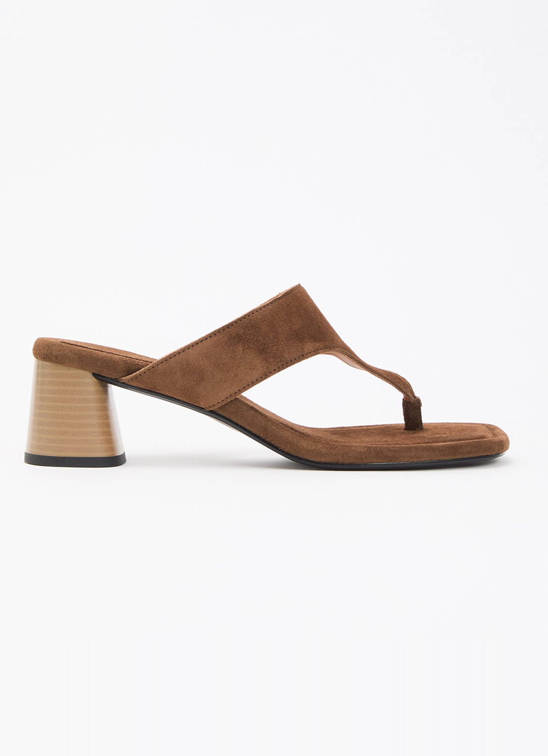 Vagabond Shoemakers Evie muiltje van geitensuède - voorkant 5 bruin