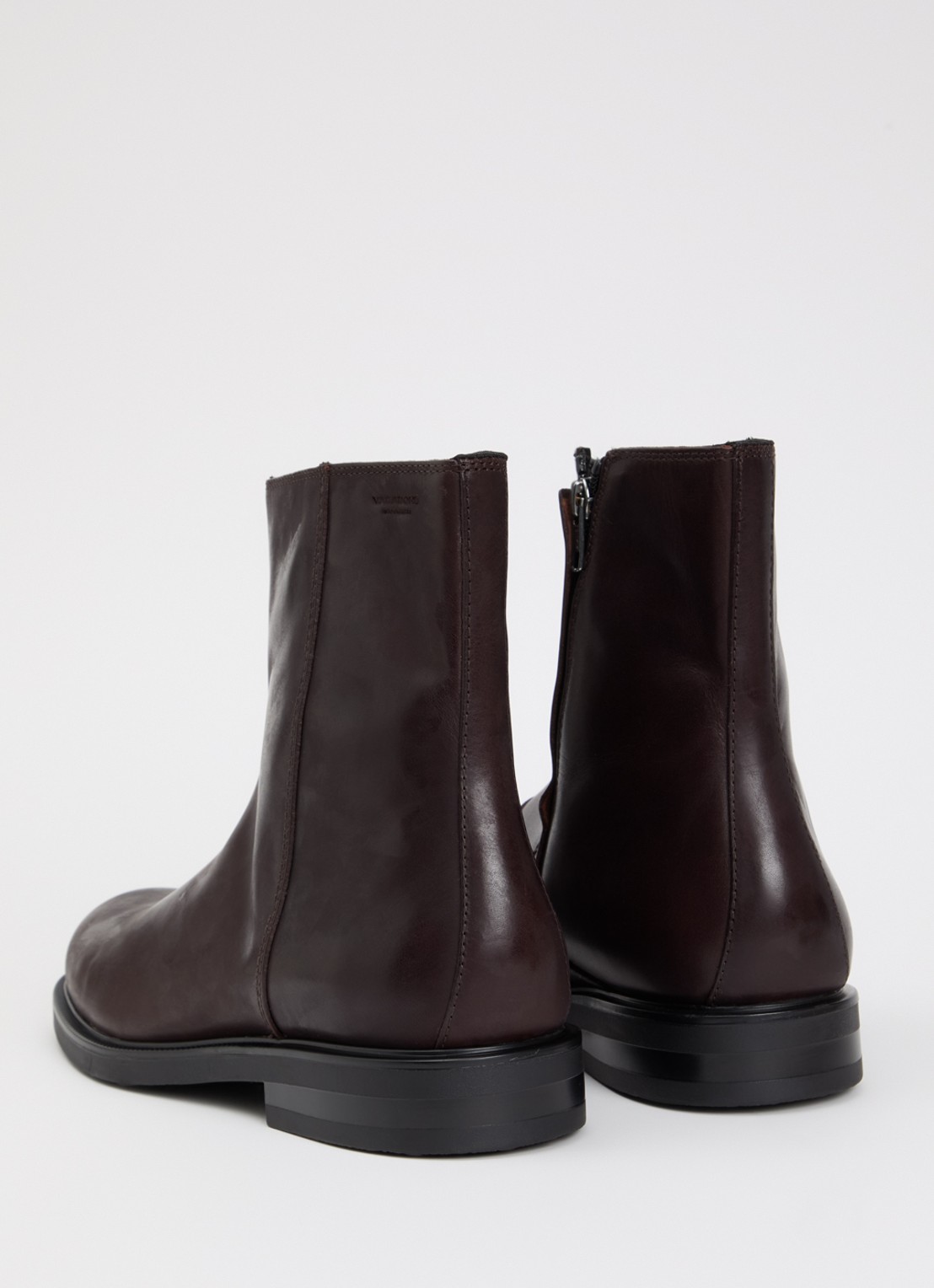 Vagabond Shoemakers Floyd laars van leer - achterkant chocoladebruin