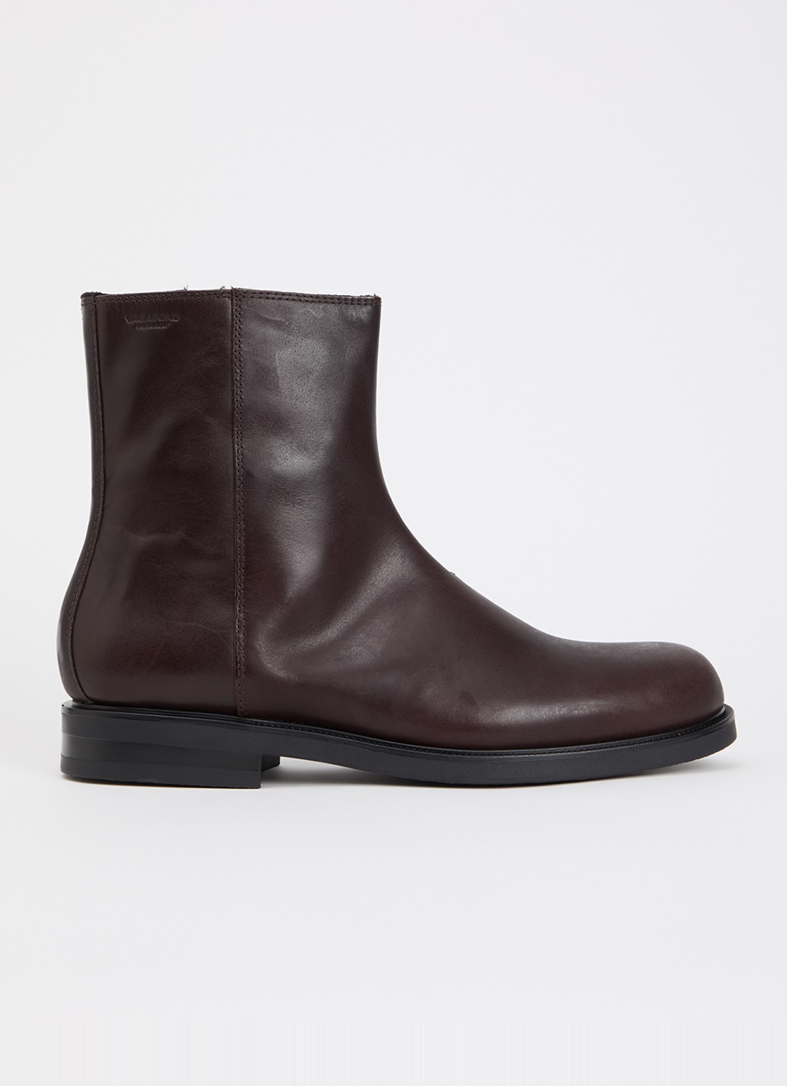Vagabond Shoemakers Floyd laars van leer - voorkant 4 chocoladebruin