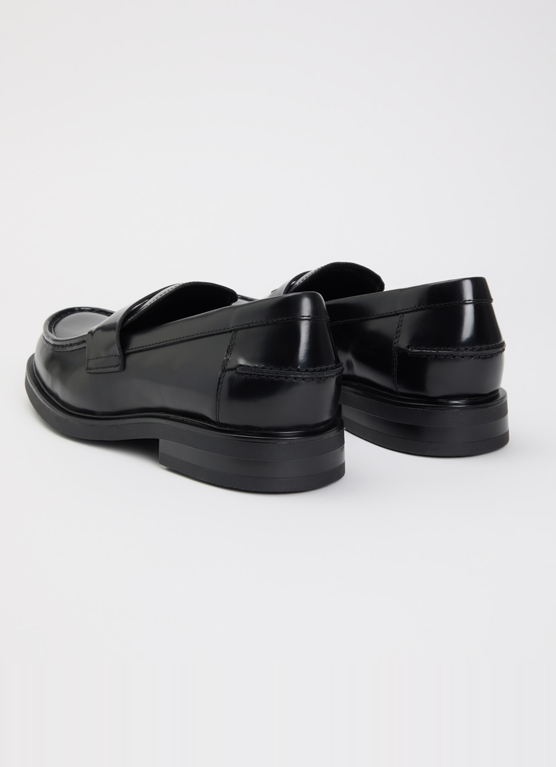 Vagabond Shoemakers Floyd loafer van leer - achterkant zwart