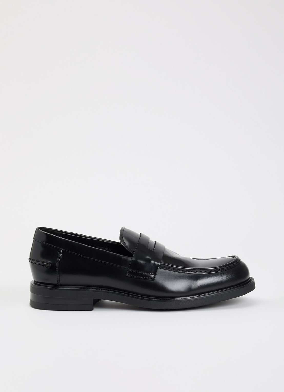 Vagabond Shoemakers Floyd loafer van leer - voorkant 2 zwart
