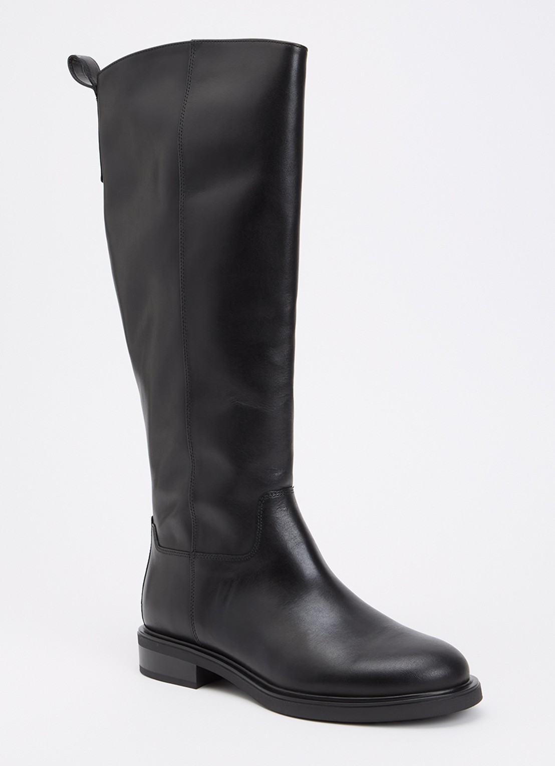Vagabond Shoemakers Freya laars van leer - voorkant 2 zwart