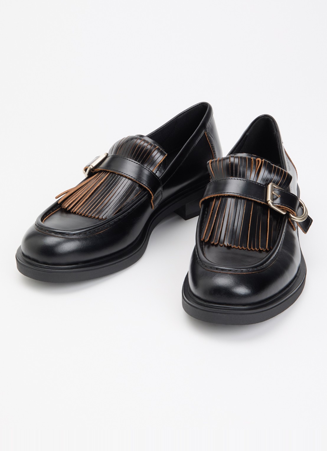 Vagabond Shoemakers Freya loafer van leer - detail 3 zwart