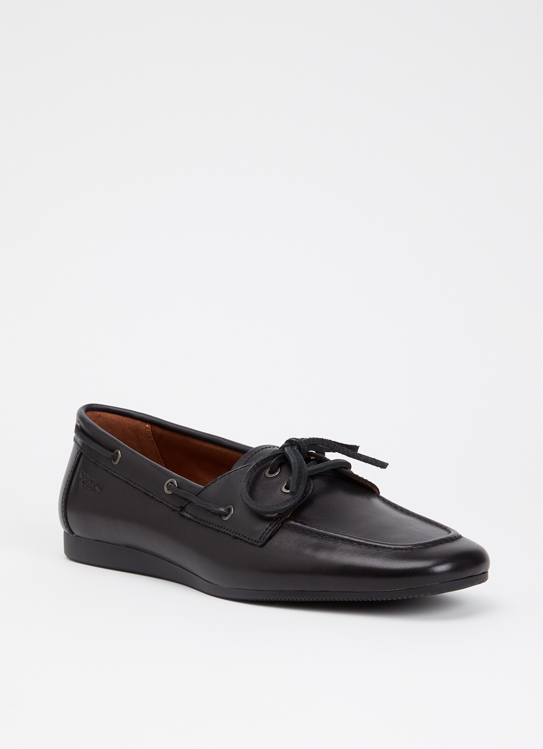 Vagabond Shoemakers Hillary bootschoen van leer  - voorkant 4 zwart