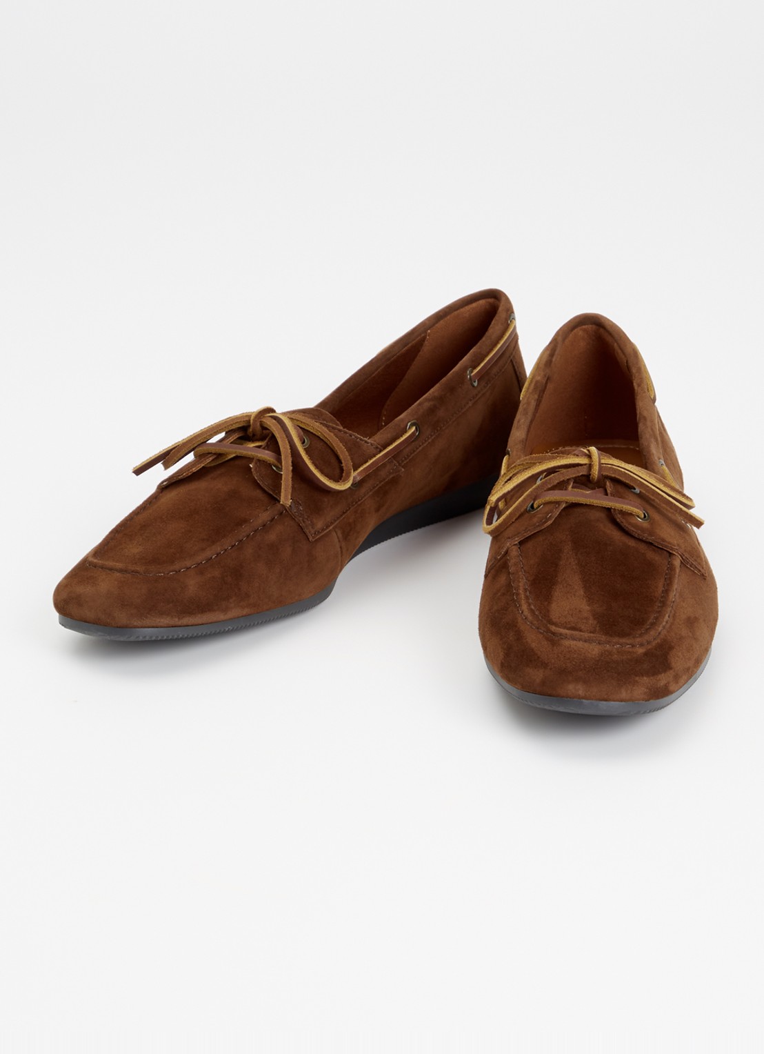 Vagabond Shoemakers Hillary bootschoen van leer  - detail kastanjebruin