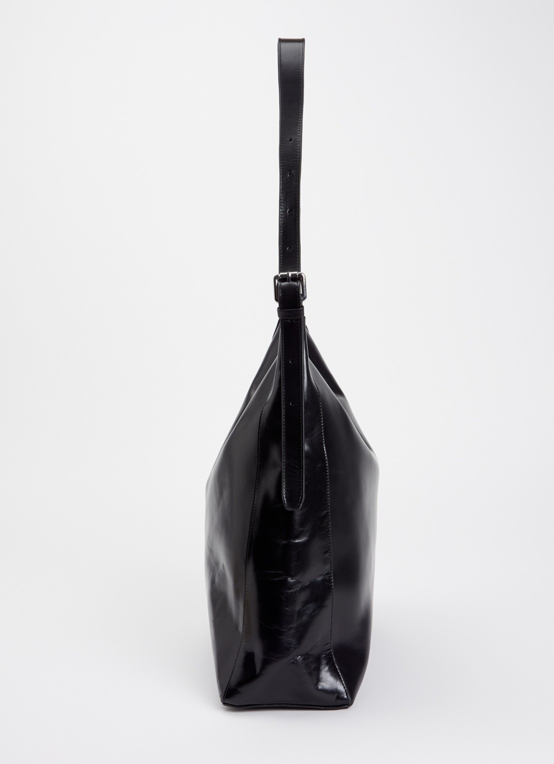 Vagabond Shoemakers Hilo schoudertas van leer met verstelbare schouderriem - detail 2 zwart
