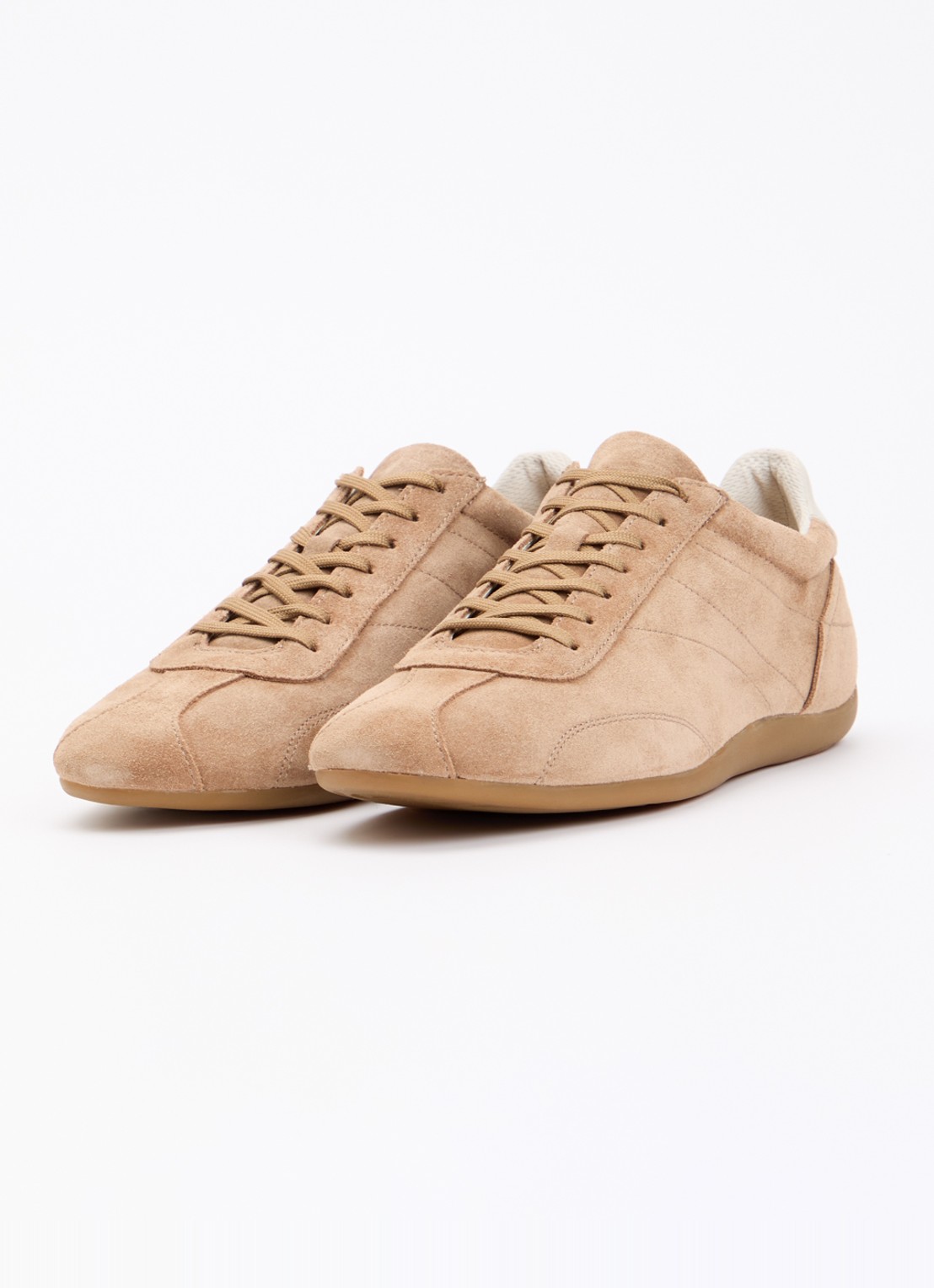 Vagabond Shoemakers Hollie sneaker van suède - detail 2 beige