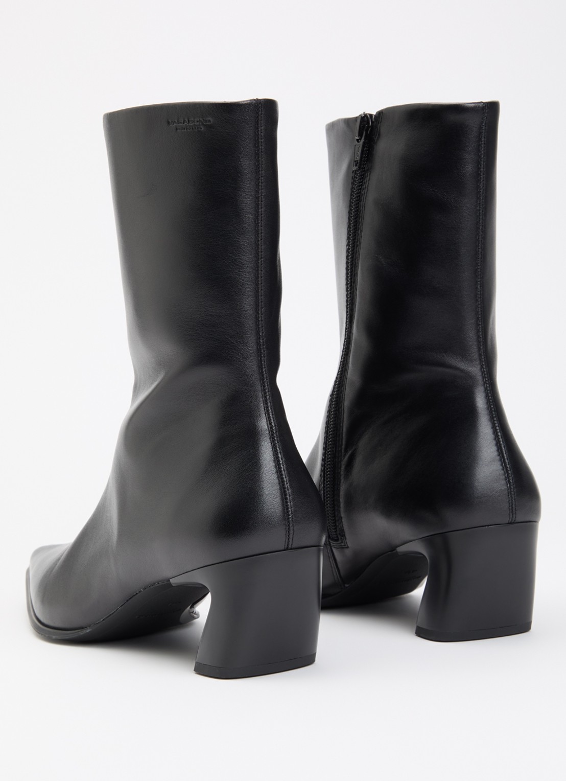 Vagabond Shoemakers Ilona enkellaarsje van leer - achterkant zwart