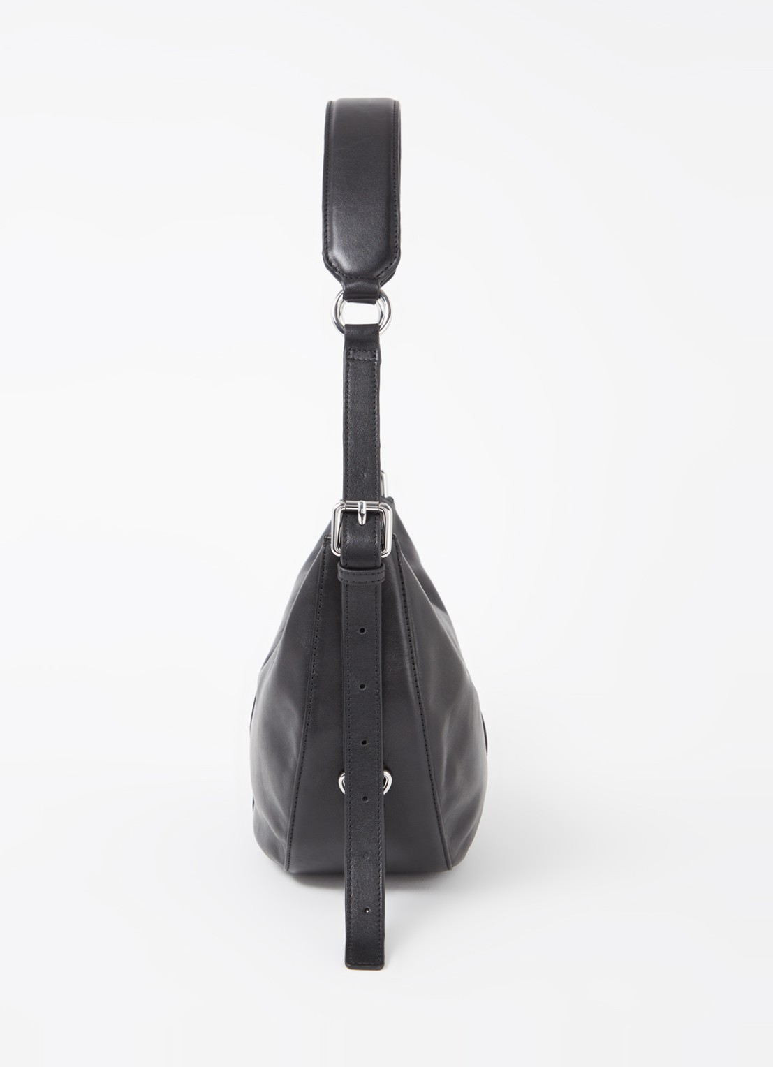 Vagabond Shoemakers Itami schoudertas van leer - detail 2 zwart