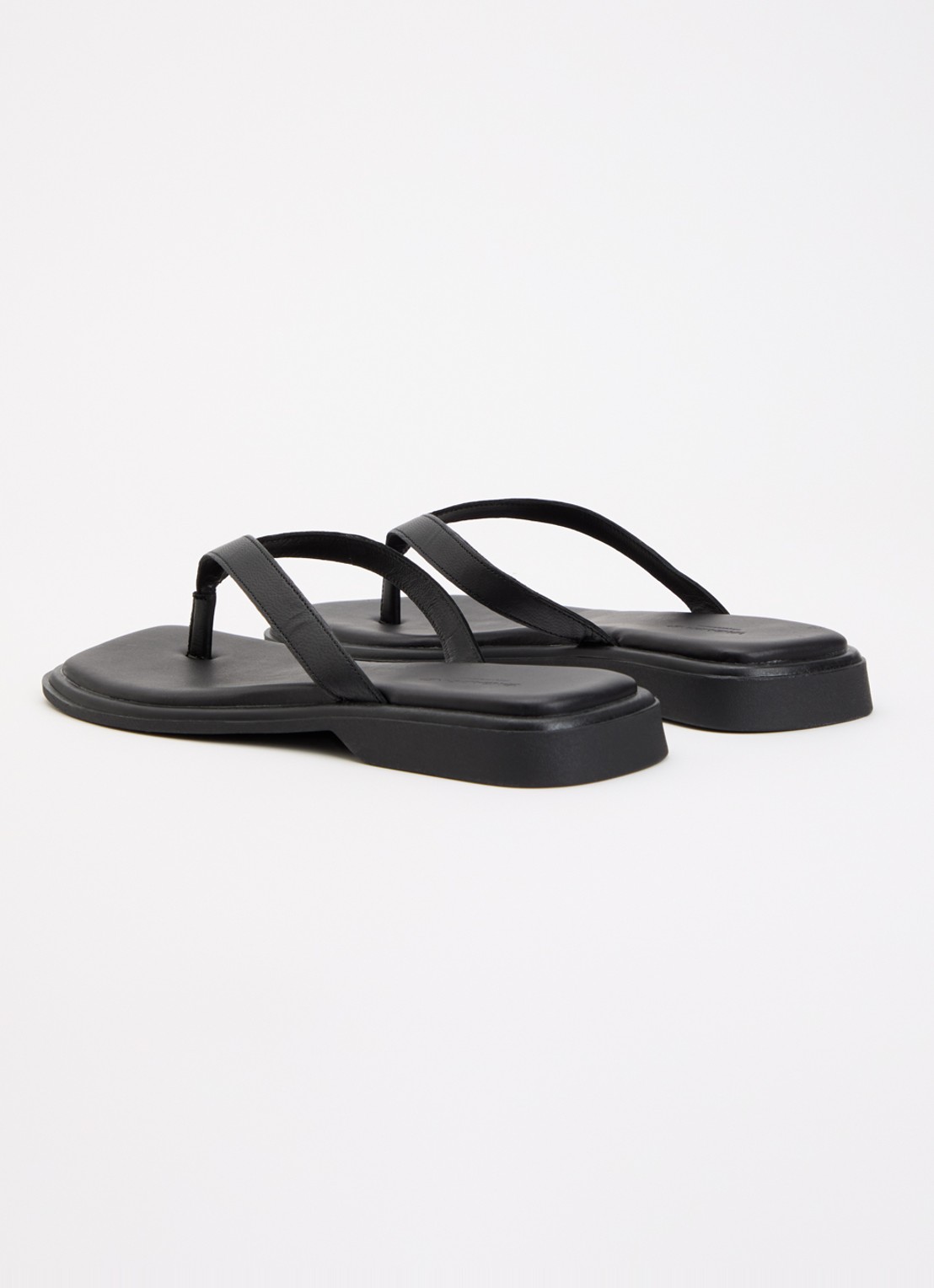 Vagabond Shoemakers Izzy slipper van leer - achterkant 4 zwart