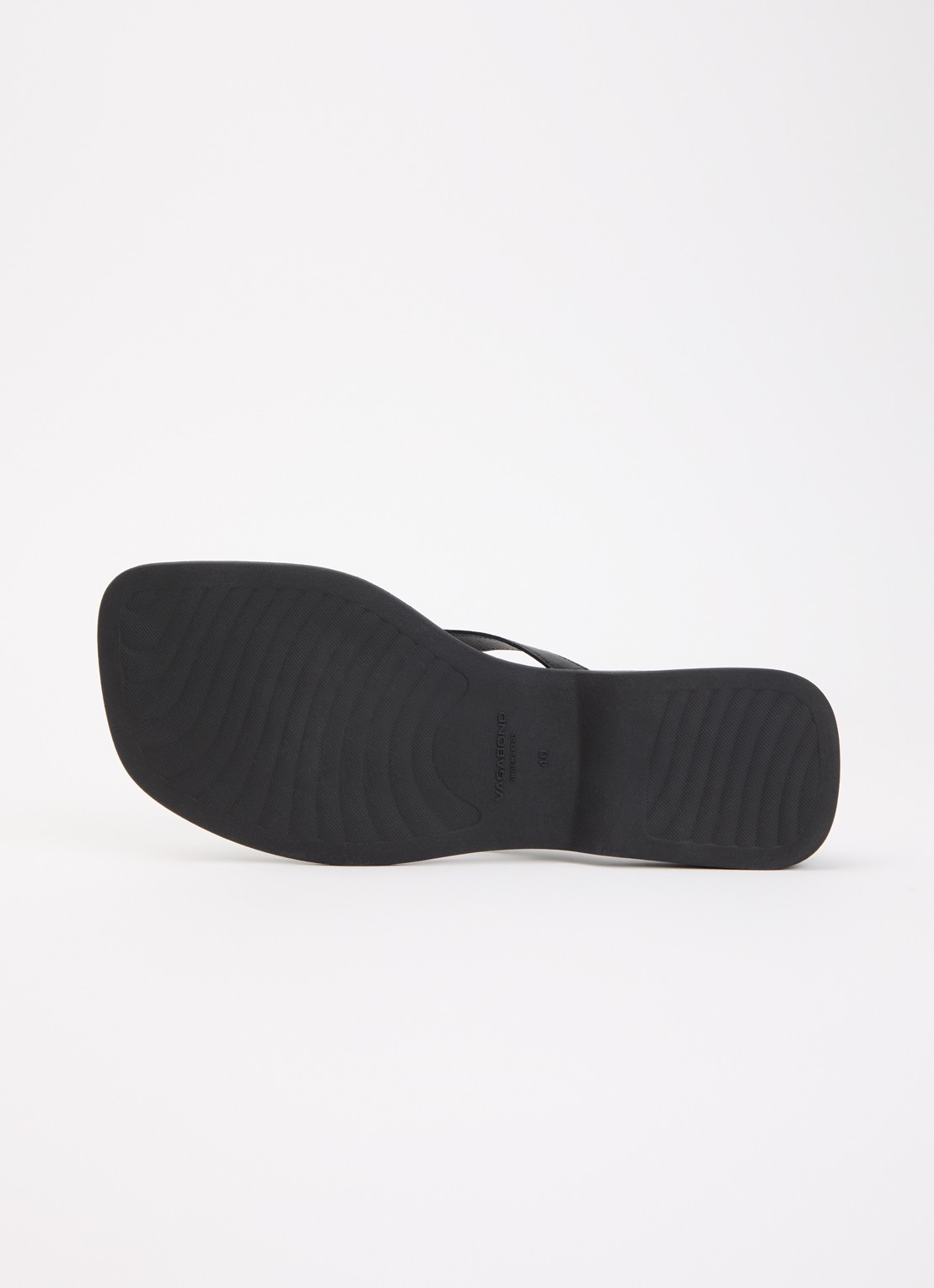 Vagabond Shoemakers Izzy slipper van leer - detail 3 zwart