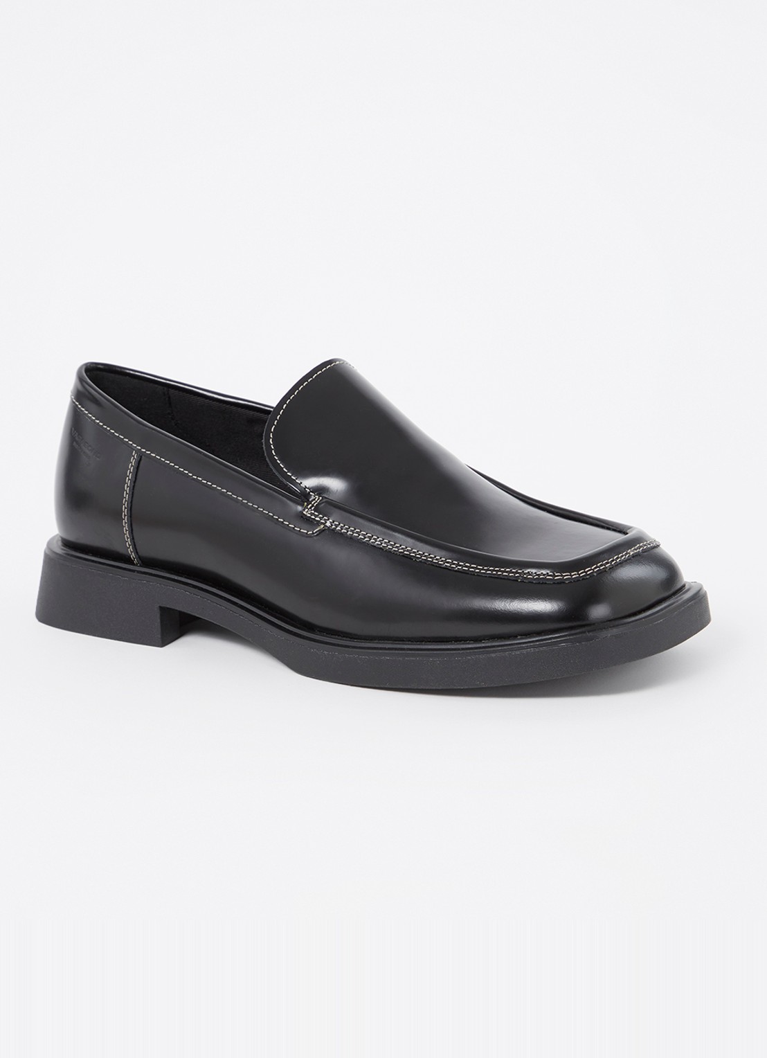 Vagabond Shoemakers Jaclyn loafer van lakleer - voorkant 5 zwart