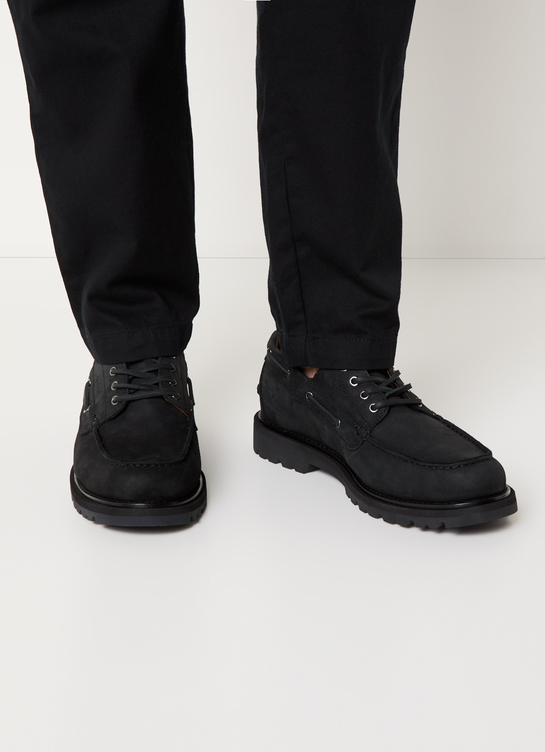Vagabond Shoemakers Jay bootschoen van nubuck - voorkant 3 zwart