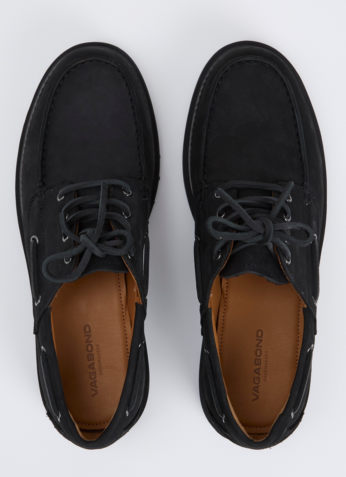 Vagabond Shoemakers Jay bootschoen van nubuck - detail 3 zwart