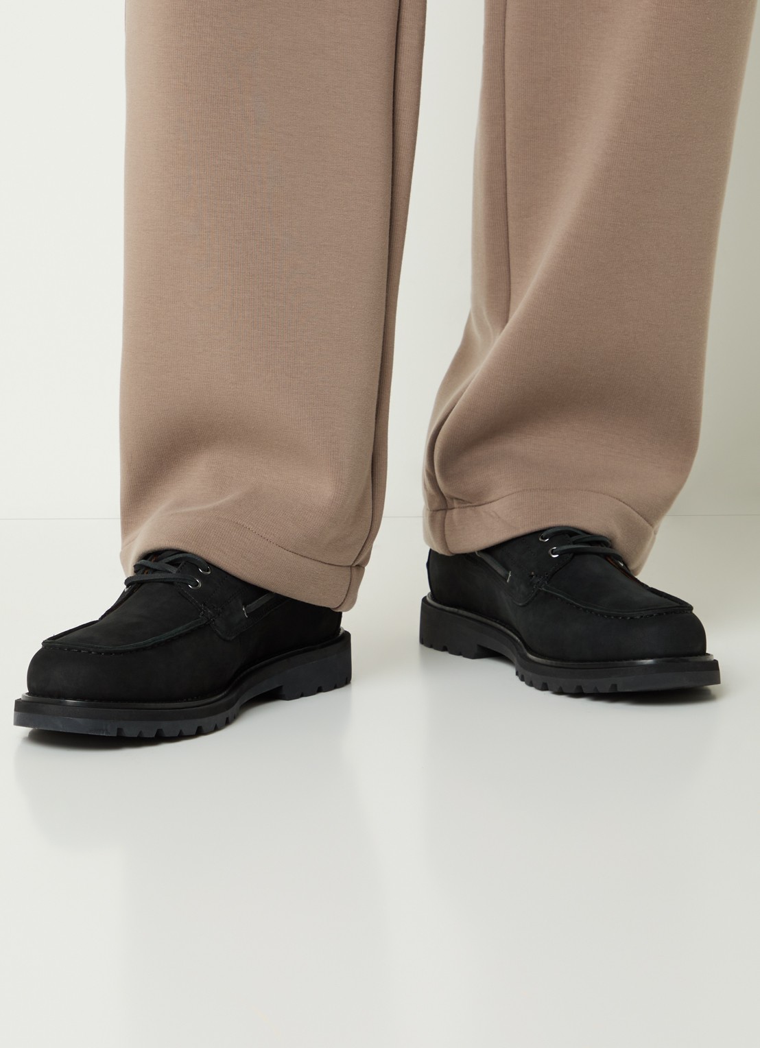 Vagabond Shoemakers Jay bootschoen van nubuck - voorkant 6 zwart