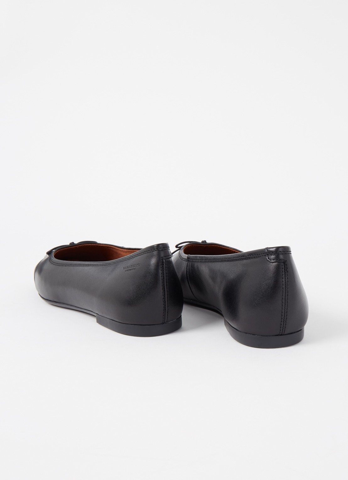Vagabond Shoemakers Jolin ballerina van leer - detail 2 zwart