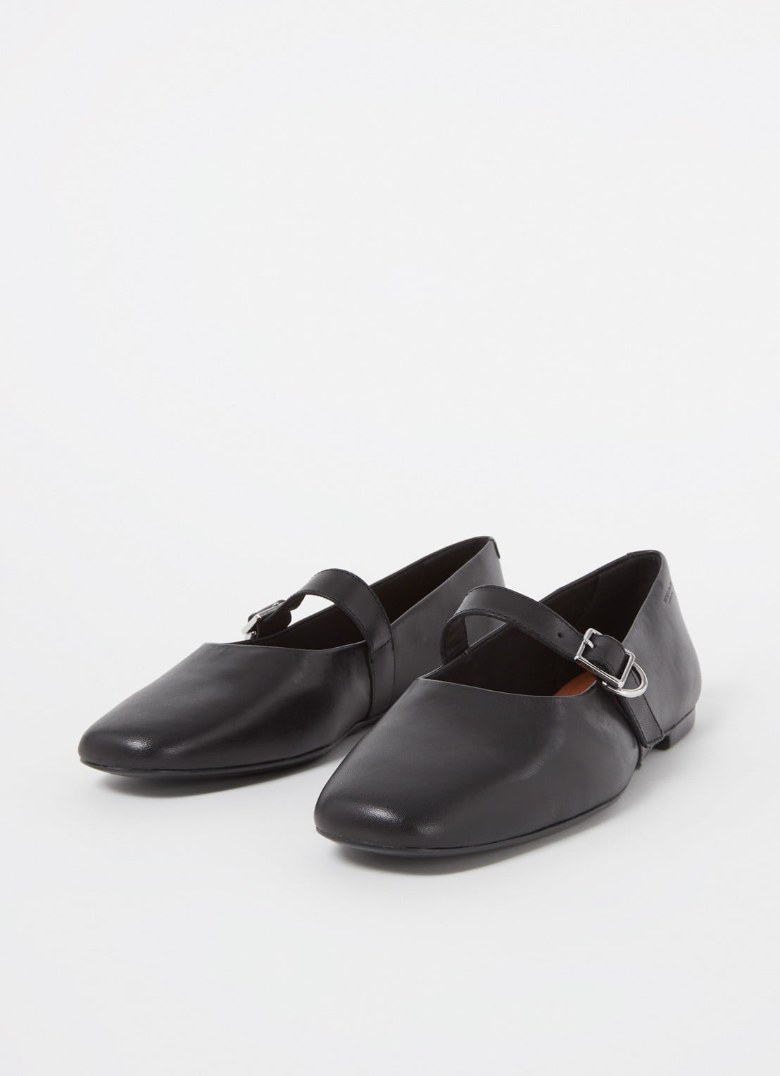 Vagabond Shoemakers Jolin ballerina van leer - detail 2 zwart