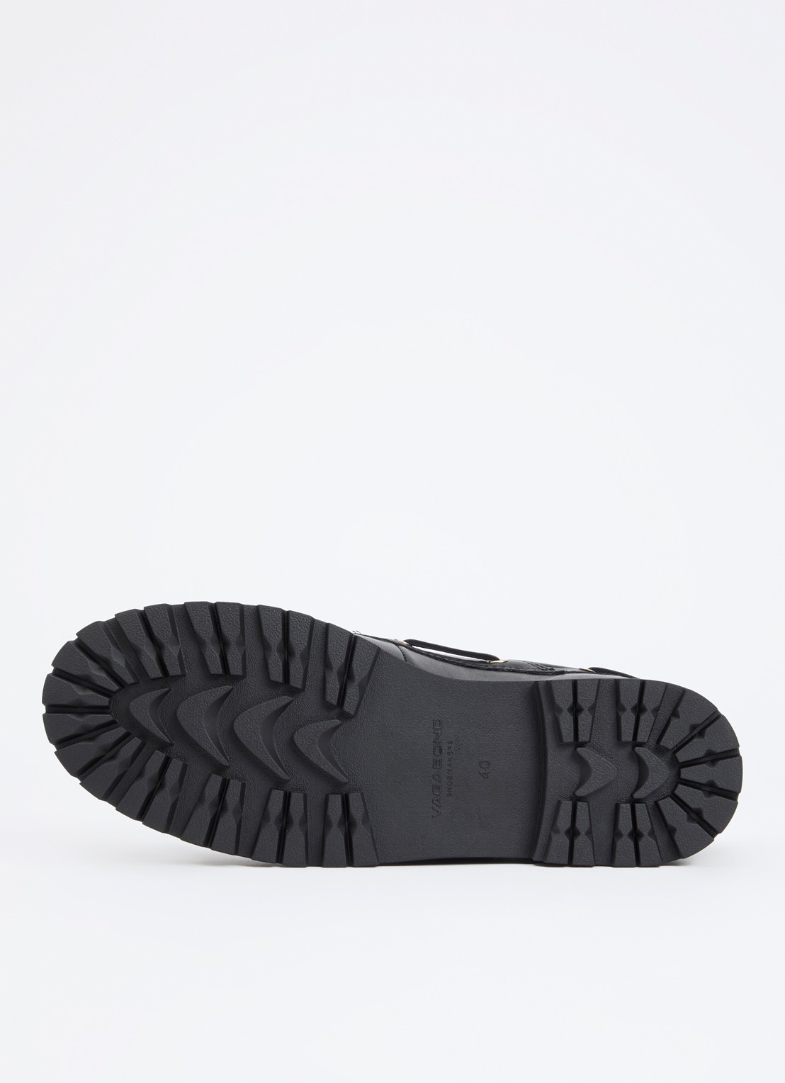 Vagabond Shoemakers Joslyn bootschoen van leer - detail 5 zwart