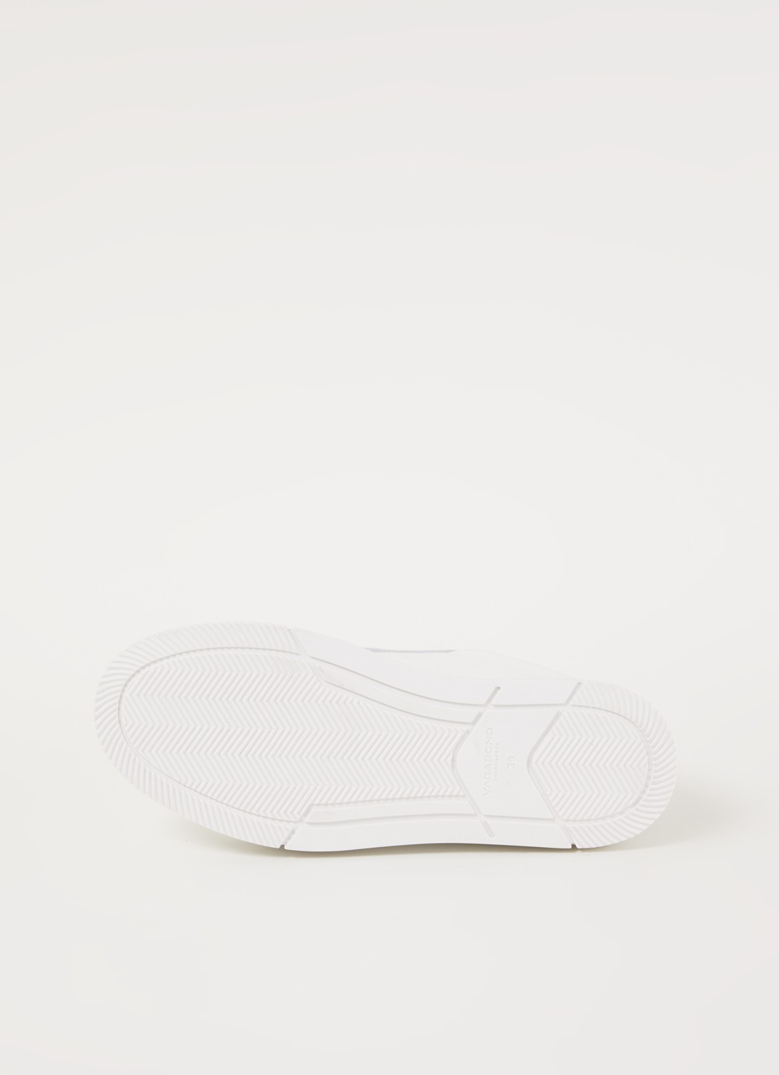 Vagabond Shoemakers Judy Platform sneaker van leer  - detail 4 wit