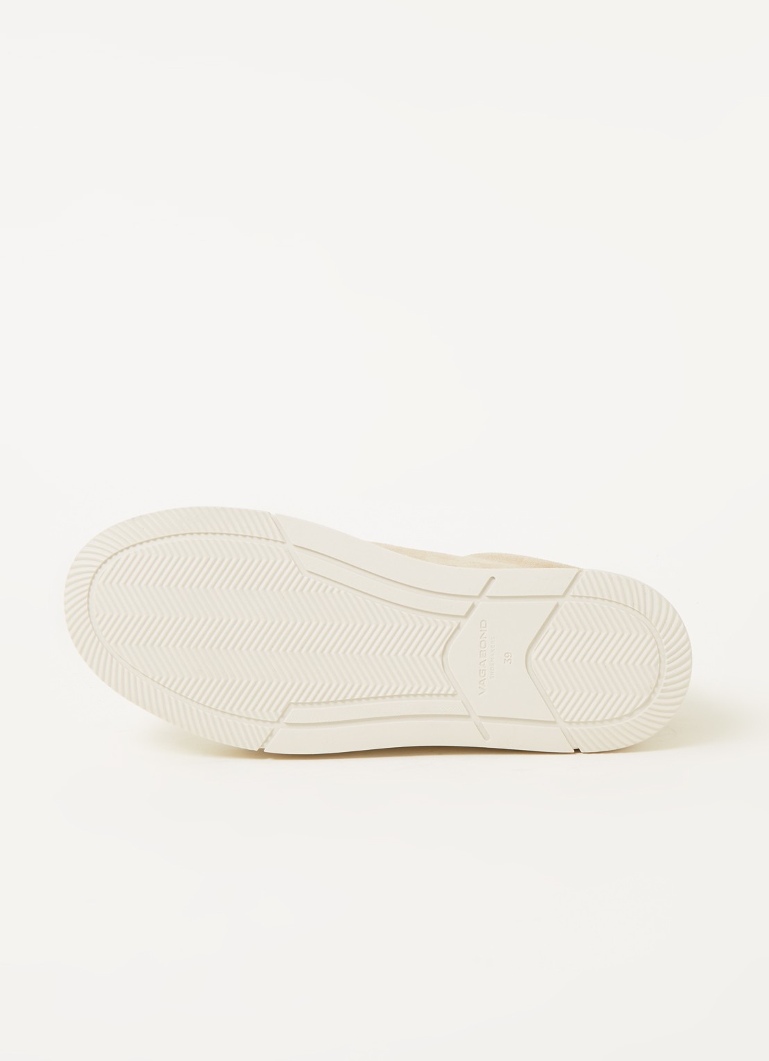 Vagabond Shoemakers Judy Platform sneaker van leer  - detail 4 beige