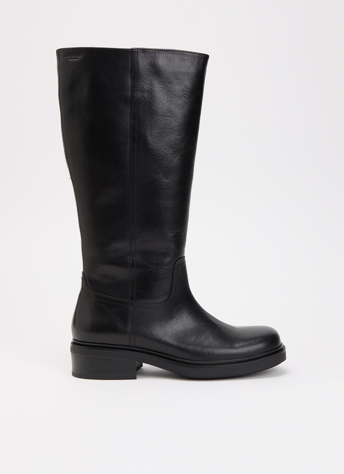 Vagabond Shoemakers Karlie laars van leer - voorkant zwart