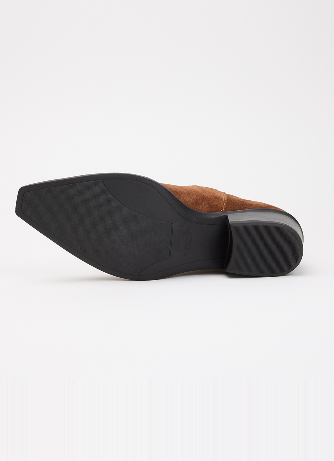 Vagabond Shoemakers Kelsey cowboylaars van suède - detail 3 cognac