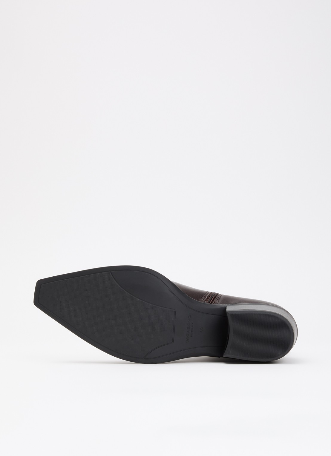 Vagabond Shoemakers Kelsey enkellaarsje van leer - detail 2 donkerbruin