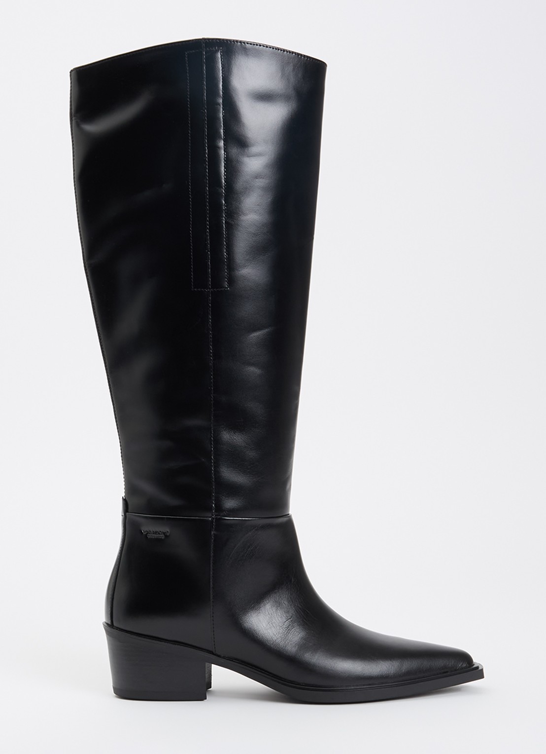Vagabond Shoemakers Kelsey laars van leer - voorkant 2 zwart