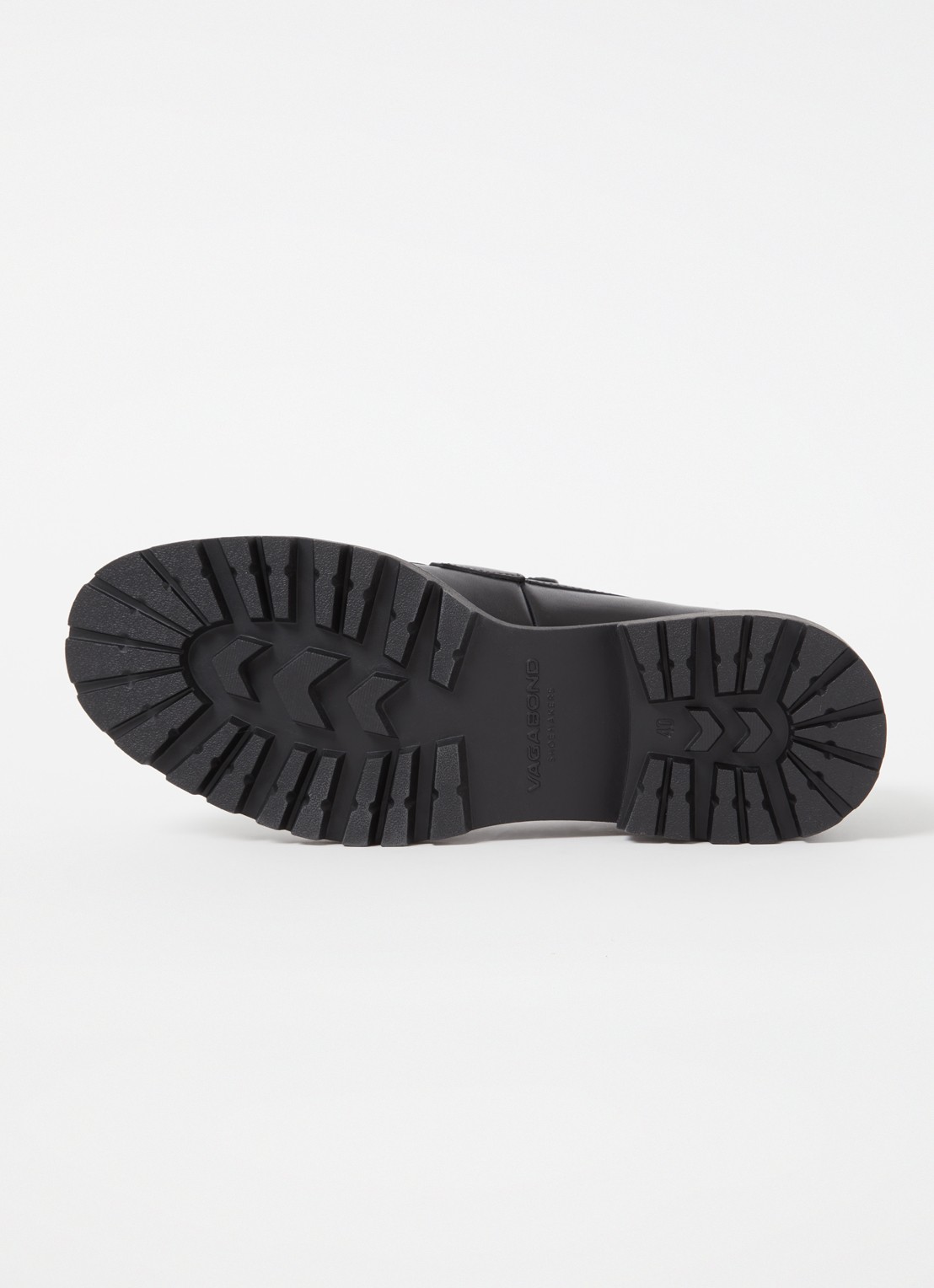 Vagabond Shoemakers Kenova loafer van leer - detail 6 zwart
