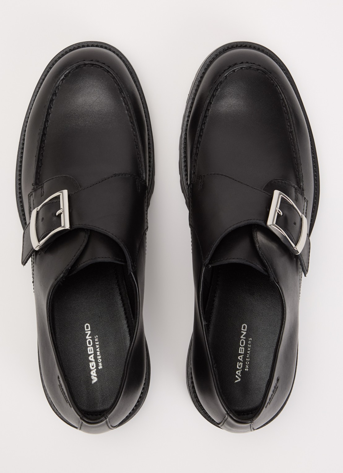 Vagabond Shoemakers Kenova loafer van leer - detail 2 zwart
