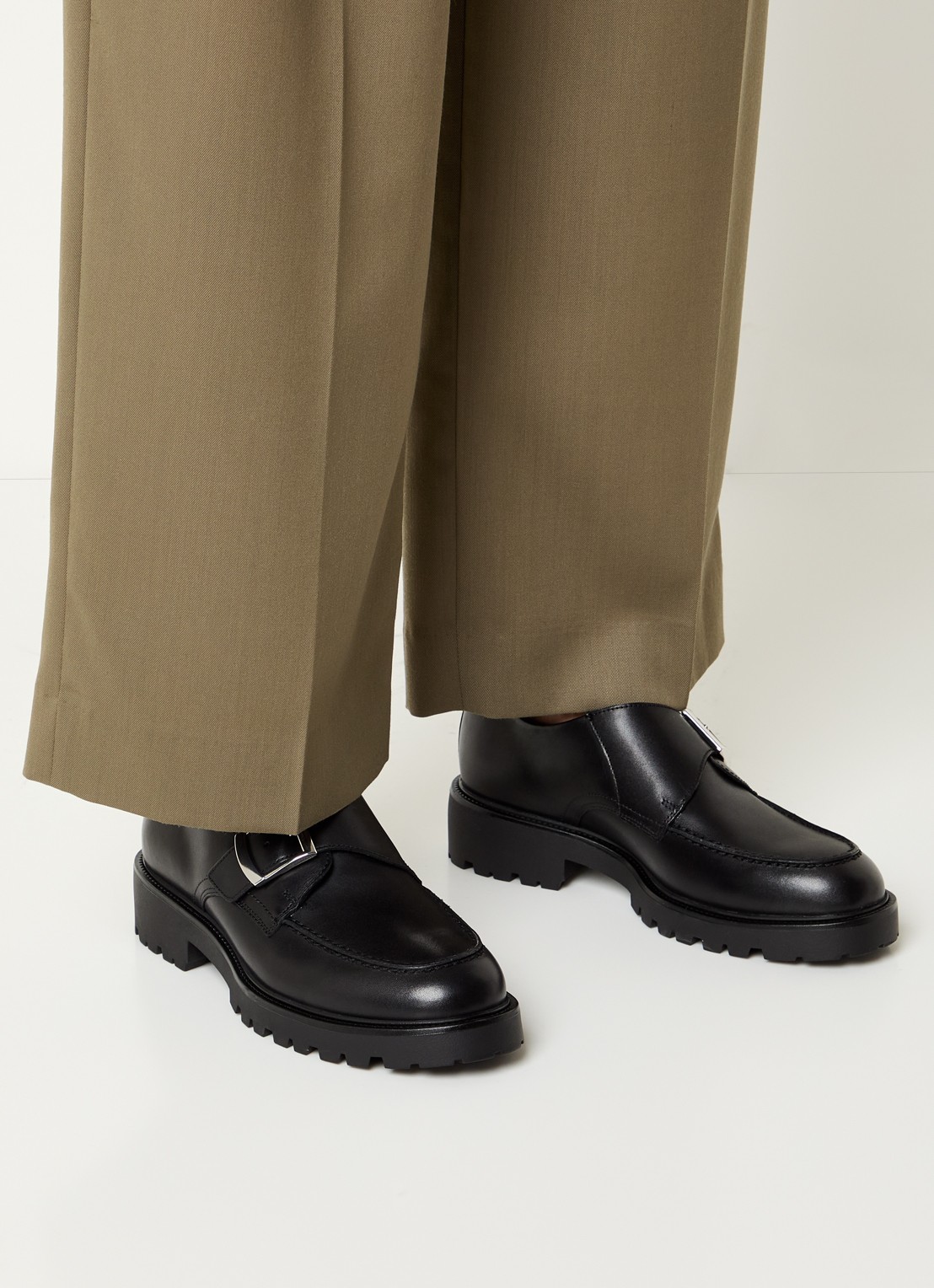 Vagabond Shoemakers Kenova loafer van leer - voorkant 6 zwart
