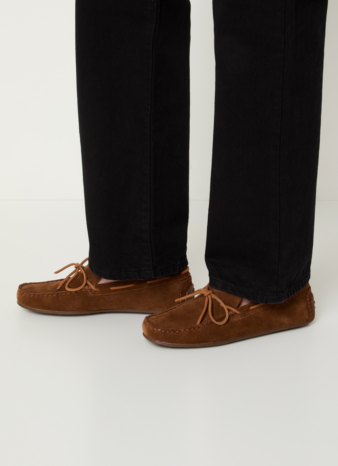 Vagabond Shoemakers Larissa bootschoen van suède - voorkant 5 cognac