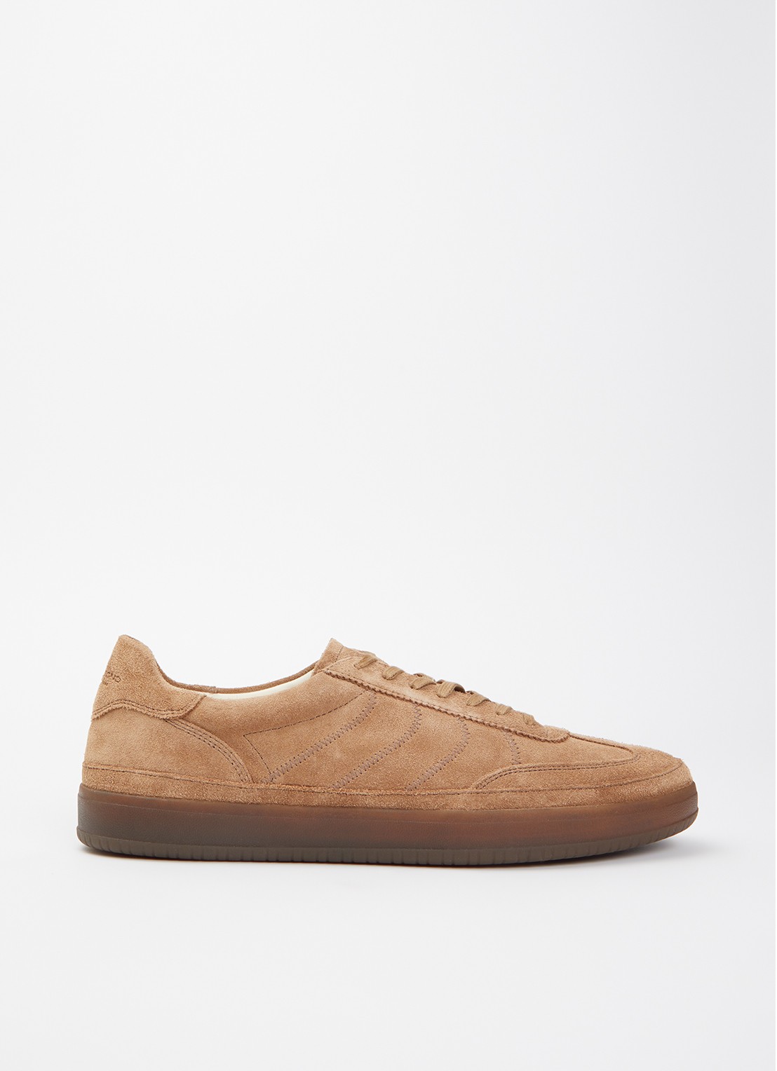 Vagabond Shoemakers Leo Court sneaker van suéde  - voorkant 2 bruin