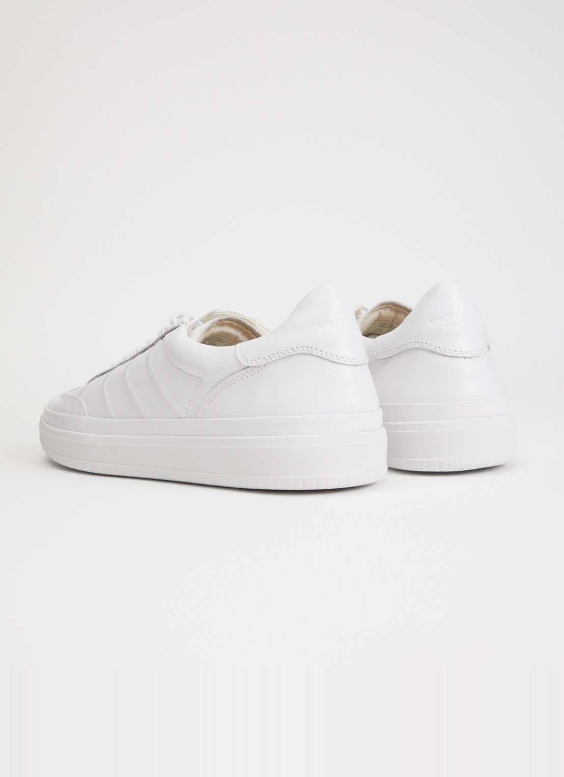 Vagabond Shoemakers Leo sneaker van leer - achterkant 2 wit