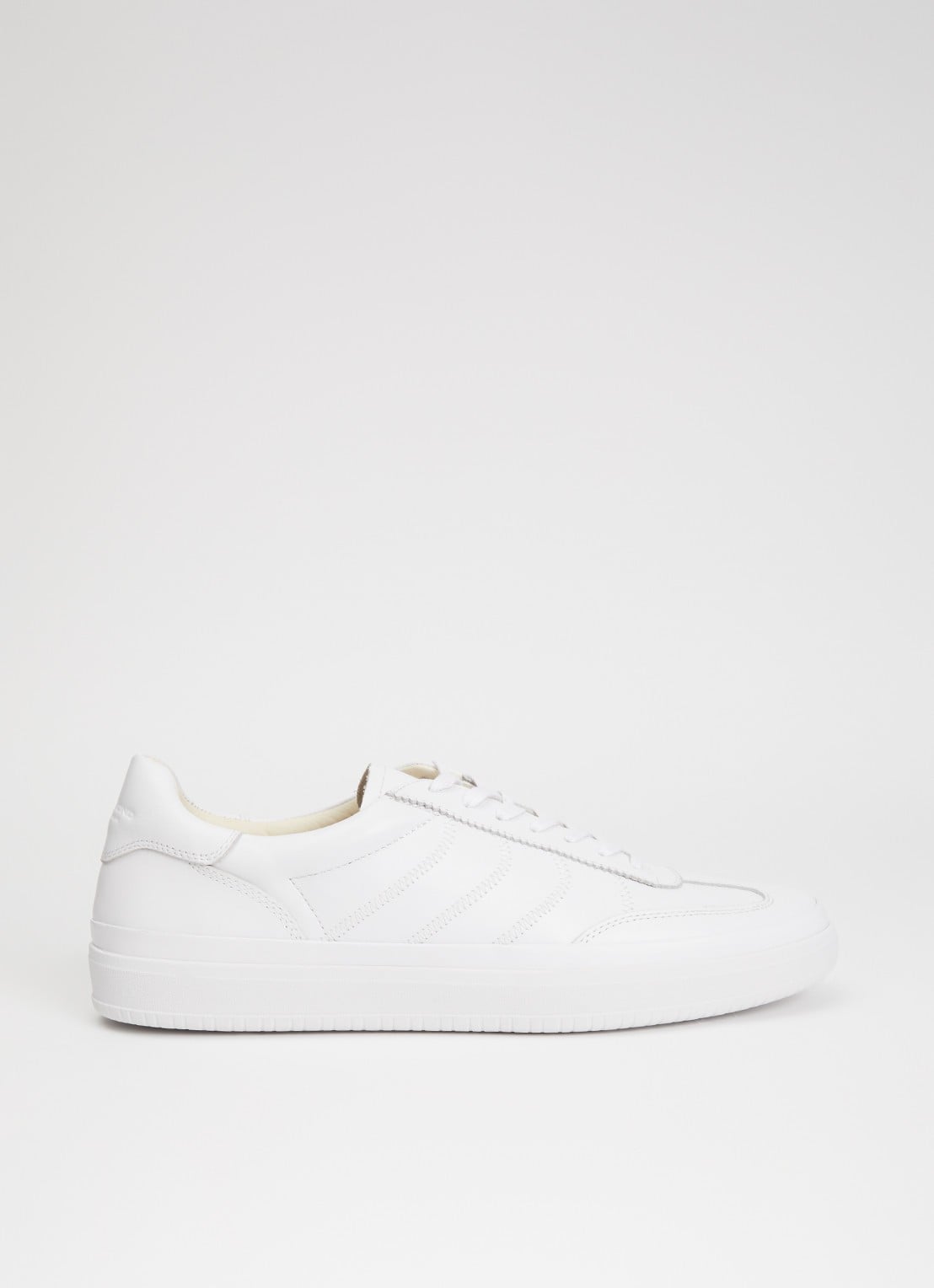 Vagabond Shoemakers Leo sneaker van leer - voorkant wit