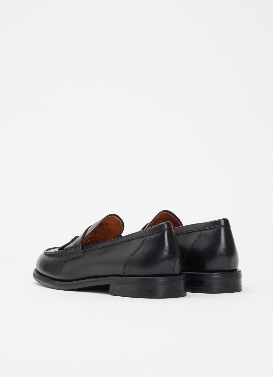 Vagabond Shoemakers Linn loafer van leer  - achterkant zwart